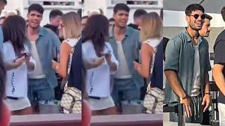 Alcaraz Celebrates in Ibiza the Roland Garros 2025 Trophy