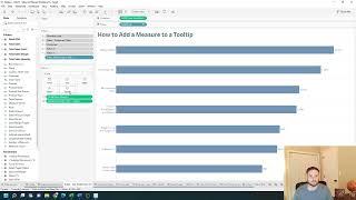 How to Add a Measure Value to a Tooltip in Tableau