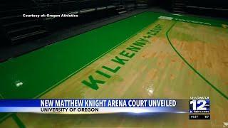 New Matthew Knight arena court unveiled