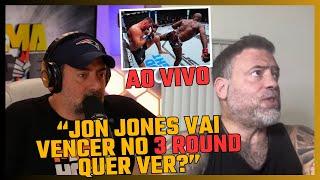 PARRUMPA ACERTOU PREVISÃO DURANTE A LUTA ENTRE JON JONES VS STIPE MIOCIC - UFC 309