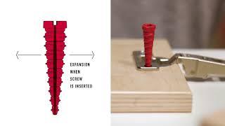 Screw-It-Again Wood Anchor - Hot New Repair Product!