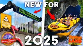 Everything NEW at UK Theme Parks in 2025!!