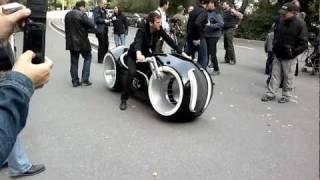 Tron motorcycle. Central Park NYC. Octubre 2011