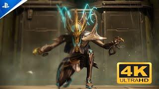 All Warframe Prime Trailers AI Upscaled 4K60Fps