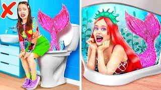 DIY Colorful Rainbow Toilet   Funny Moments By 123GO! TRENDS #shorts