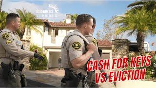 Luxury Property Squatters Choose "Cash For Keys" Instead of Eviction!