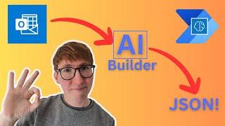 Power Automate - AI Builder Email to JSON to URL