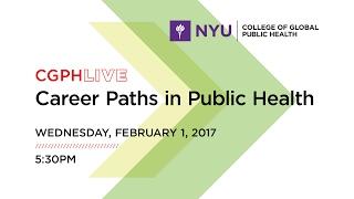 Career Paths in Public Health