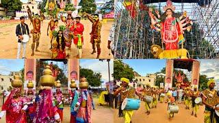 World biggest Matha Nimajjanam Shobha Yatra 2024 || 65ft Matti Matha Nimajjanam At Hyderabad Koti