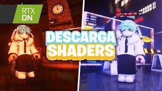 ROBLOX pero REALISTA  COMO INSTALAR SHADERS RTX para ROBLOX (BIEN EXPLICADO) 