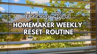 HOMEMAKER SUNDAY RESET ROUTINE | DAILY ROUTINES