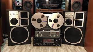 Test Loa SABA 1300 + ampli mcintosh 4200 + Cối ReVox A77 mk4 chất âm miễn bàn