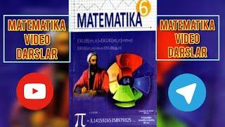 6-sinf | Matematika | 14-dars | Oddiy kasrlarni ko'paytirish.