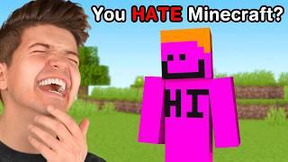 Minecraft But I Expose YouTuber Secrets