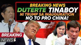 HETO NA PBBM TABLADO NGA DAW SA INAGURATION NI TRUMP SA U.S AYON SA MGA DDS BULAGERS TIMBANGIN NATIN