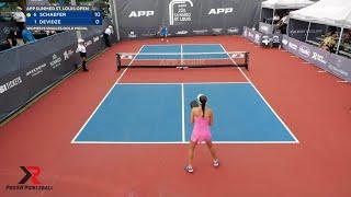 Schaefer Game 1 | Day 4 | The APP Sunmed St. Louis Open | Championship Court 1