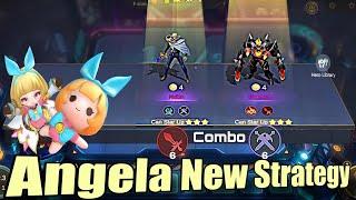 ANGELA COMMANDER NEW STRATEGY  BEST COMBO ANGELA MCGG, MAGIC CHESS GO GO BEST SYNERGY