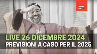 LIVE SANTO STEFANO 17:00 Rispondo a tutte le vostre domande e dirimo dubbi... forse!