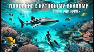  Плавание с китовыми акулами на острове Бохол, Филиппины  | Незабываемое приключение!