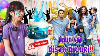 KUE HILANG DIPERAYAAN 5 JUTA SUBSCRIBE DISTA MIKHAYLA!!#trending #viralvideo