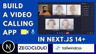 Build A Video Calling App in Next.js 15 with Zegocloud | Zoom Clone