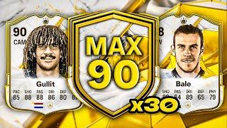 30x MAX 90 ICON PACKS!  FC 25 Ultimate Team