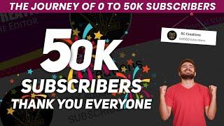 50K subscribers special video || Best top 5 videos of RC Creations