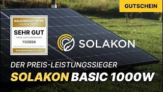 Solakon onBasic 1000W Balkonkraftwerk im Test: Preis Leistungssieger mit eigener App