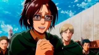 Hanji and Rivaille.