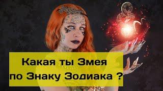 Какая ты Змея по Знаку Зодиака ?