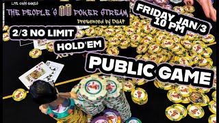 Show #19!  PUBLIC $2-$3 Bounty Game with Eddie Testosterone!