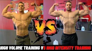 High Volume Training vs High Intensity Training (MASS GAIN SECRET)