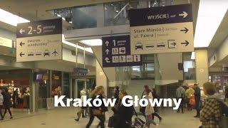 ж/д вокзал Кракова Krakow Glowny (полный обзор)