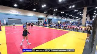 Addison Phillips # 22 - Libero C/O 2028-2025 Puerto Rico Championships vs K1 Volley 3_1 & 2