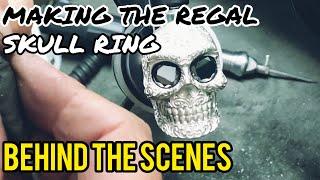 Making A Skull Ring - AJT Jewellery