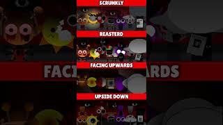 Incredibox Sprunki Scrunkly VS Reasterd VS Facing Upwards VS Upside Down *HORROR MIX VERSION*