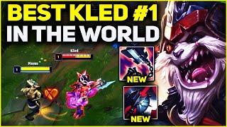 RANK 1 BEST KLED IN THE WORLD AMAZING GAMEPLAY! | Season 13 League of Legends