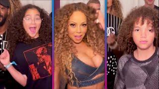 Mariah Carey and Her TWINS Take on Touch My Body TikTok Trend