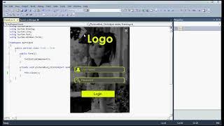 How to Create a Modern Design Login Panel In C#/ Vb.net