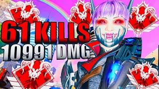 Alter 61 Kills and 10,991 Damage Gameplay Wins - Apex Legends (No Commentary)