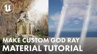 Make Custom GOD RAYS - UE5 Material Tutorial #ue5 #material