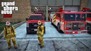 GTA 5 Roleplay - DOJ Fire 5 - Five Alarm Fire