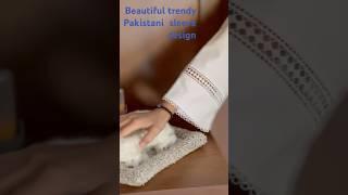 Beautiful  pakistani sleeves design white Kurti  stitching  ideas Gurpreet @Gill designs 