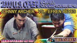 2000: Johnny ARCHER vs. Efren REYES - 25th US OPEN 9-BALL CHAMPIONSHIPS