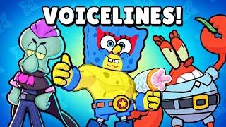 If Every SpongeBob Skin Had Voicelines in Brawl Stars!