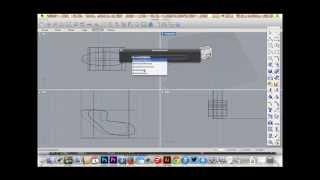 Extrude Curve Construction in Rhino 3D