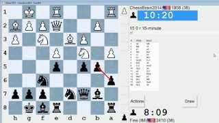 Standard Chess #167: ChessBrain2014 vs. IM Bartholomew (London System)