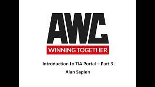 Introduction to TIA Portal: Adding and Configuring Devices | Authorized Siemens Support | AWC, Inc.