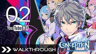 Conception II Children of the Seven Stars Walkthrough Gameplay - Part 2 (Chapter 1 - God's Gift) HD