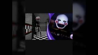 Marionette the Puppet and Mangle Fazber